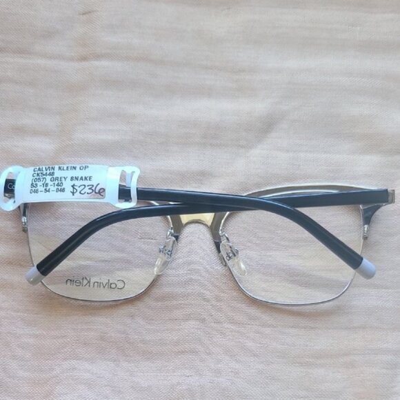 NEW & AUTHENIC CALVIN KLEIN FRAMES MODEL CK5448, SIZE 53-18-140 COLOR 057 - Picture 3 of 3